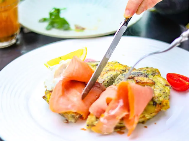 黑松露薯仔奄列(配煙三文魚)