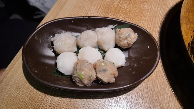 手打鯪魚丸,墨魚手打丸,蝦丸手打丸