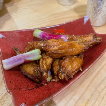 酒烧鸡翼