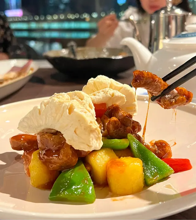 山楂鳳梨脆皮咕嚕肉