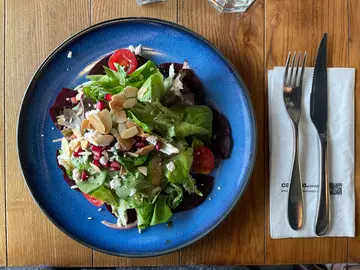 Roasted  beetroot  salad