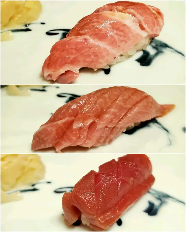 赤身/中拖羅/大拖羅