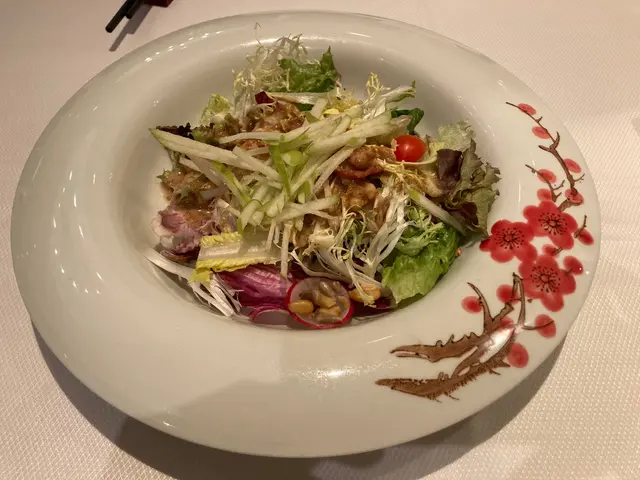 胡麻醬什菜蘋果沙律