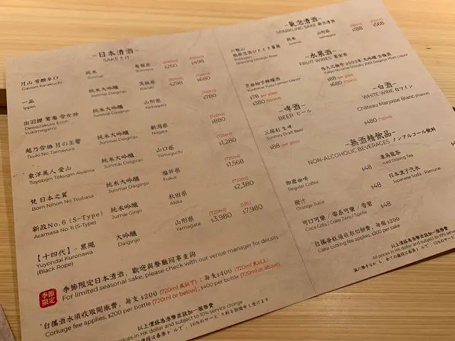 酒水供應