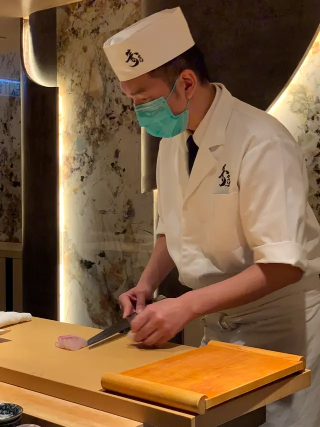 看着師傅的手藝,又一享受啊