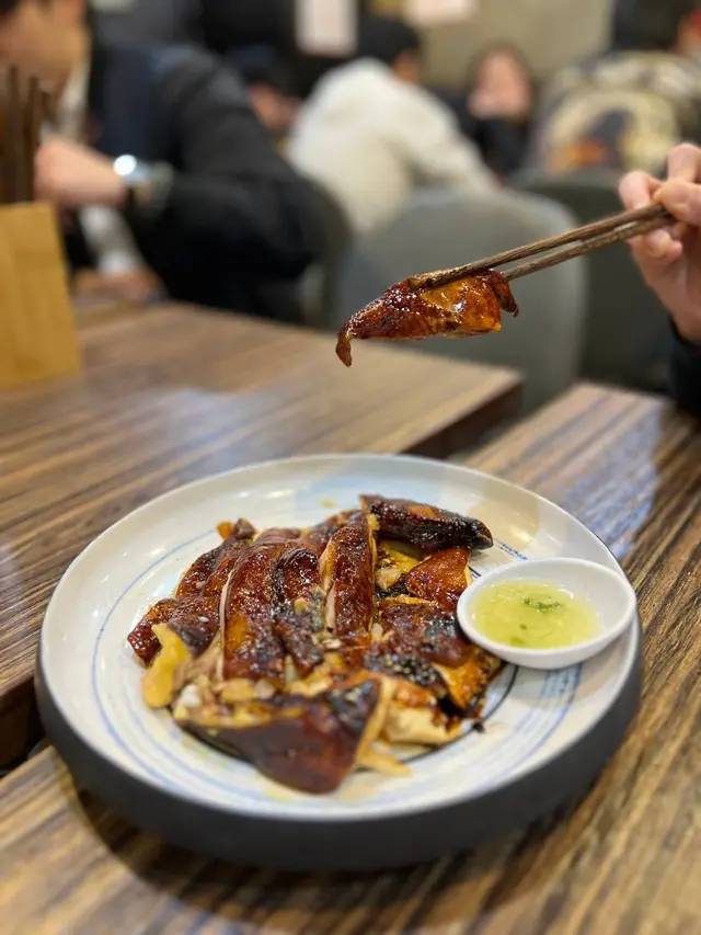 秋意去骨豉油雞