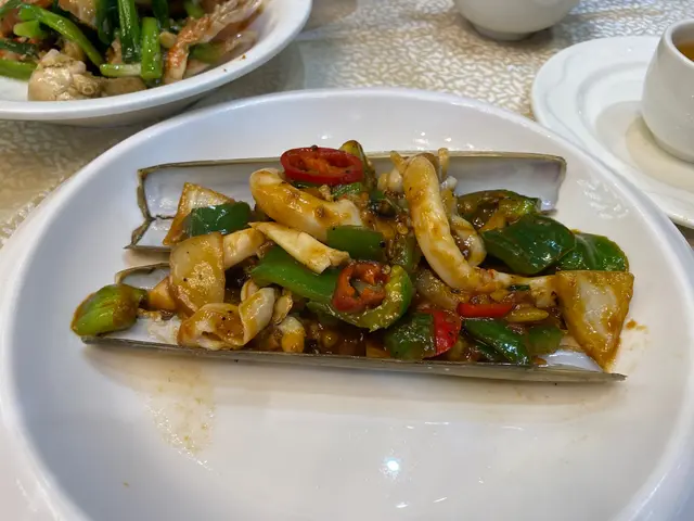 豉椒炒蟶子