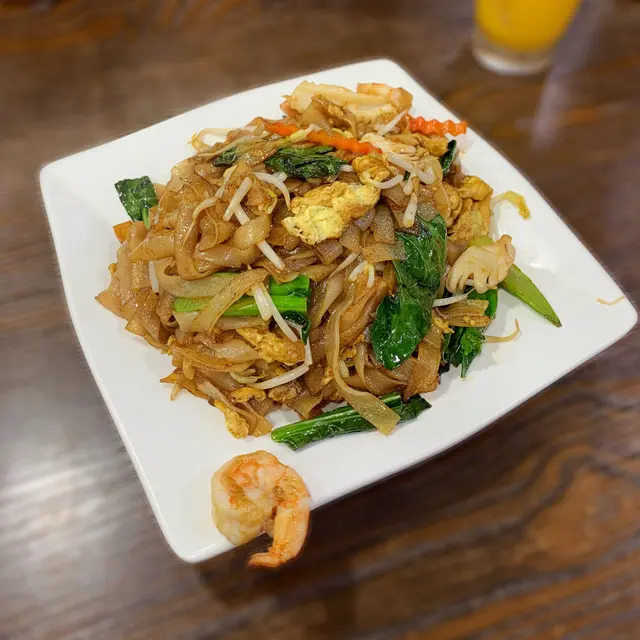 泰式乾炒海鮮河