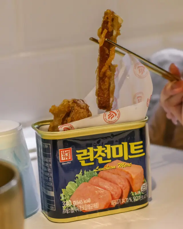 炸韓國午餐肉條