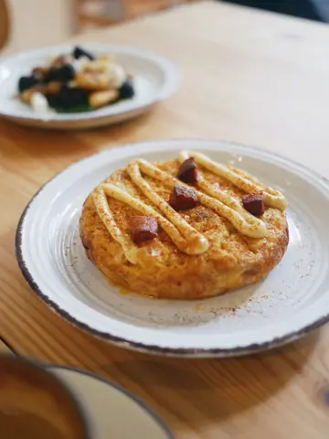 西班牙辣肉肠蛋饼