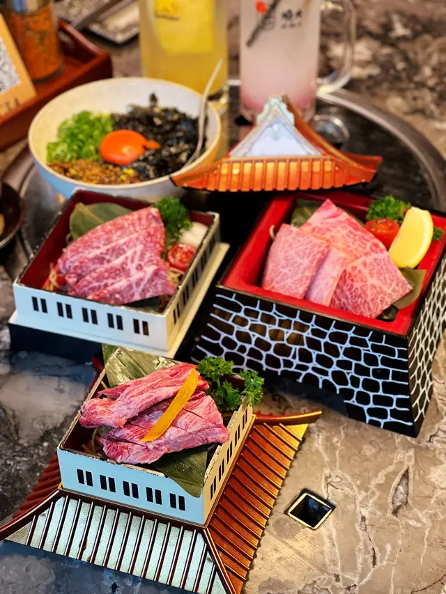 大阪城和牛五點盛合