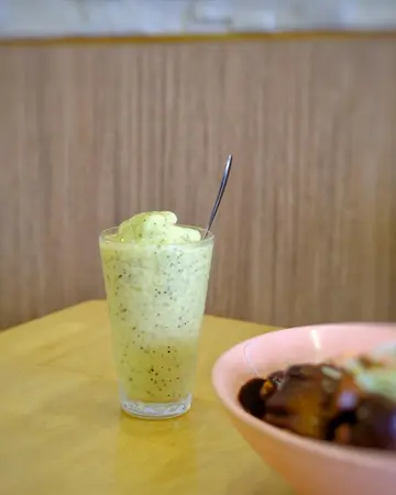 热情果乳酪沙冰