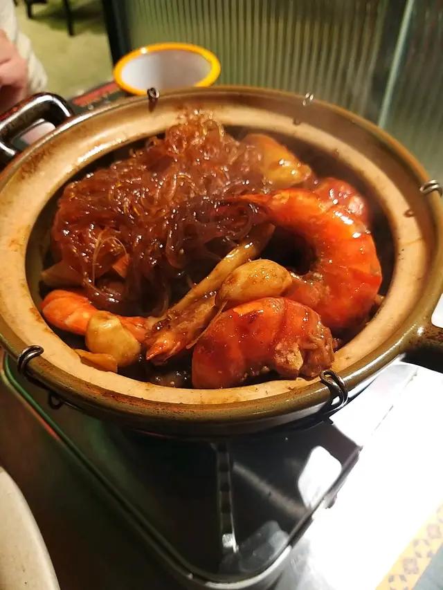 霍哥JJ海虎蝦粉絲煲