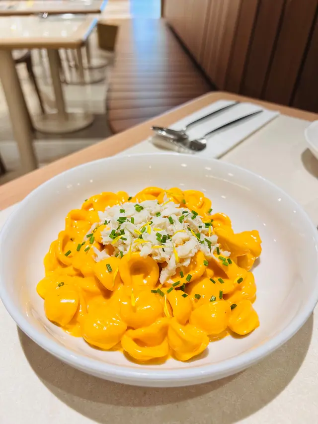 蟹肉•海膽奶油貓耳麵