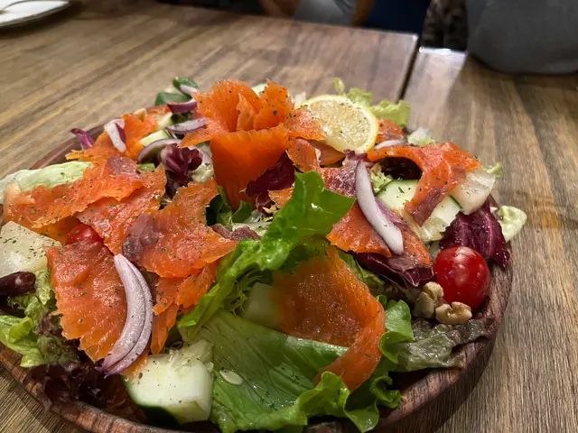 挪威三文魚沙律