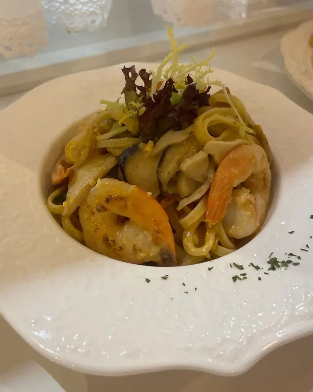 金沙大蝦扁意粉