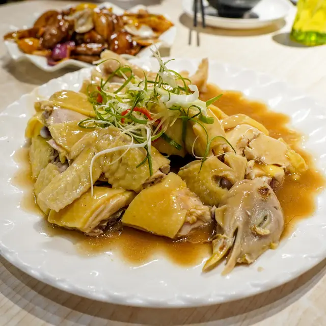 沙薑大扇雞(半)