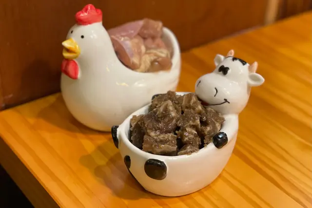 果漬牛肋肉/柚子雞肉