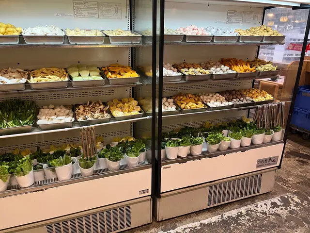 正面呢排雪櫃主要係啲丸類同菜