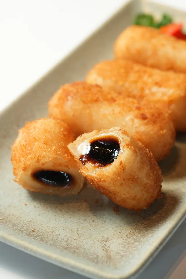 紅糖流心糍粑 Glutinous Rice Cake with Brown Sugar