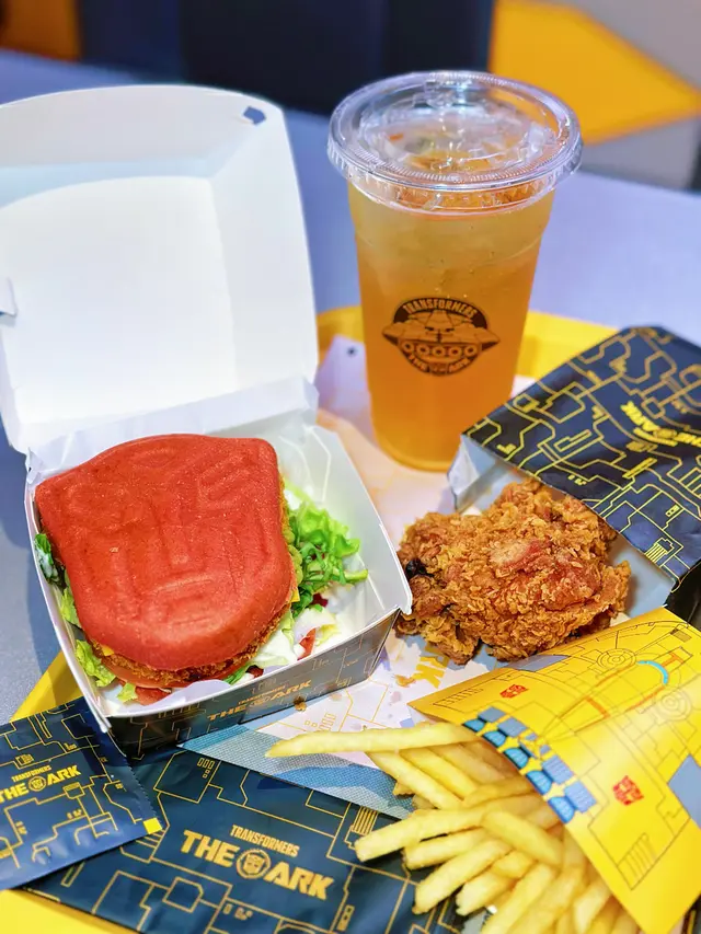 蟹肉牛油果漢堡