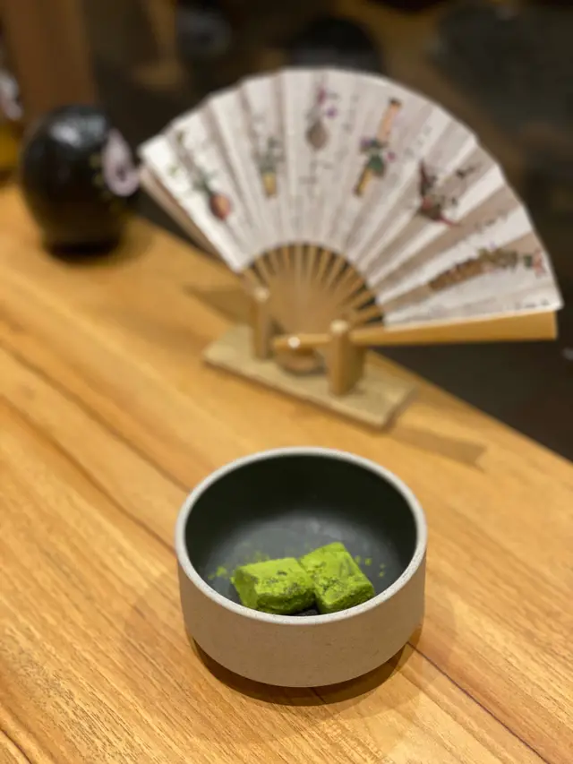 抹茶蕨餅