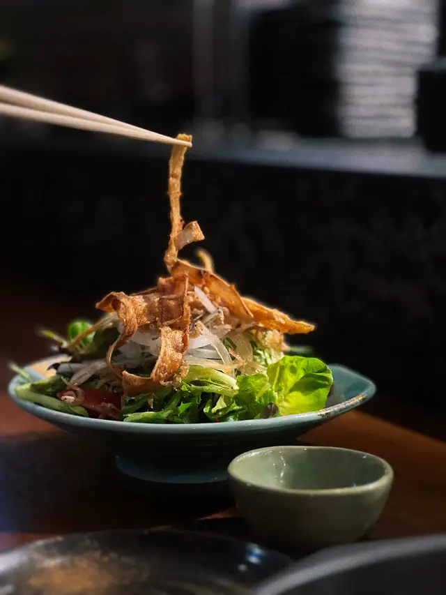 牛蒡沙甸魚苗沙律