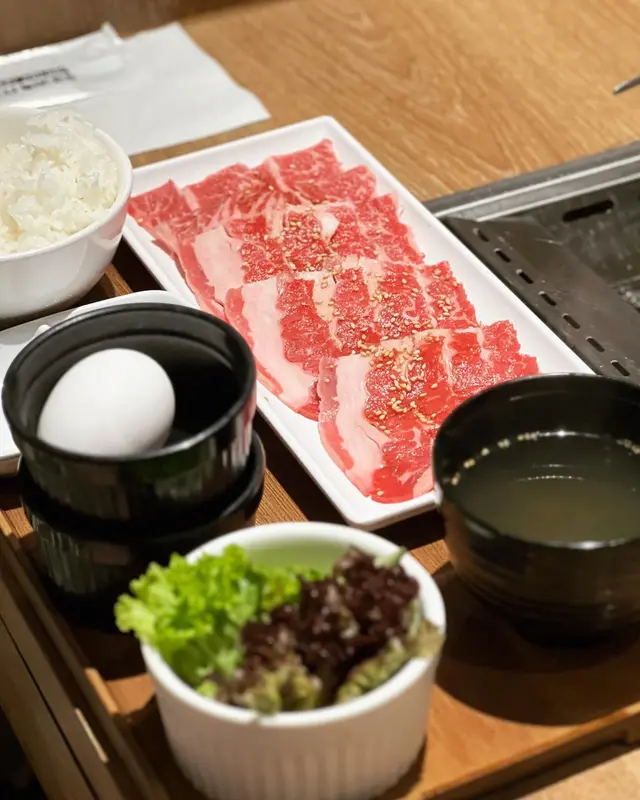 寿喜烧牛小排&牛五花套餐