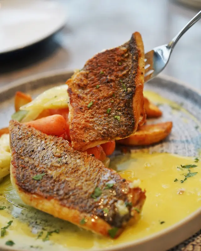 𝗚𝗿𝗶𝗹𝗹𝗲𝗱 𝗖𝗵𝗶𝗹𝗲𝗮𝗻 𝗦𝗲𝗮𝗯𝗮𝘀𝘀 香烤智利鱸魚