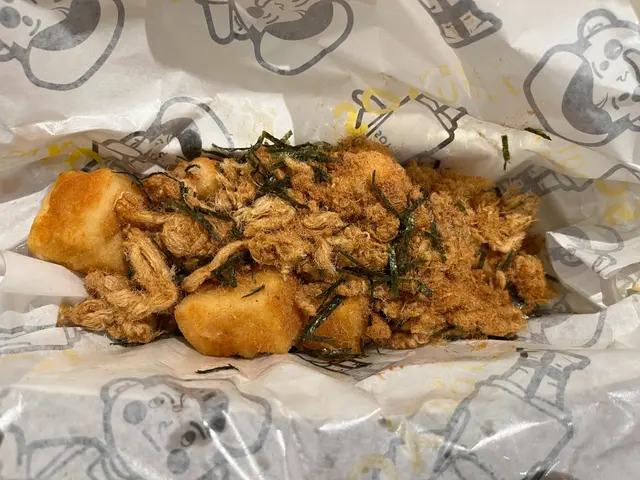 海苔肉鬆脆皮木綿豆腐