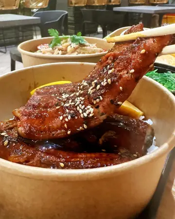 大盛雙層鰻魚丼