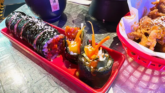 辣豬肉紫菜包飯卷
