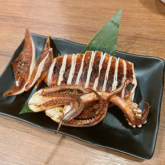 魷魚筒好惹味😋一圈一圈食唔停