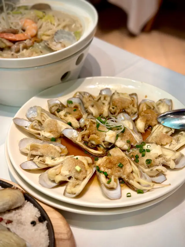 蒜蓉蒸海蟶