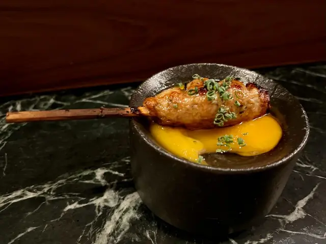 手做免治雞肉棒燒