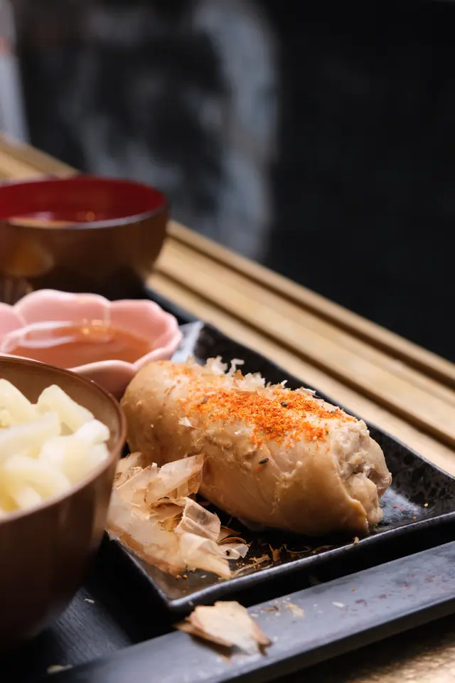 酒釀雞卷定食