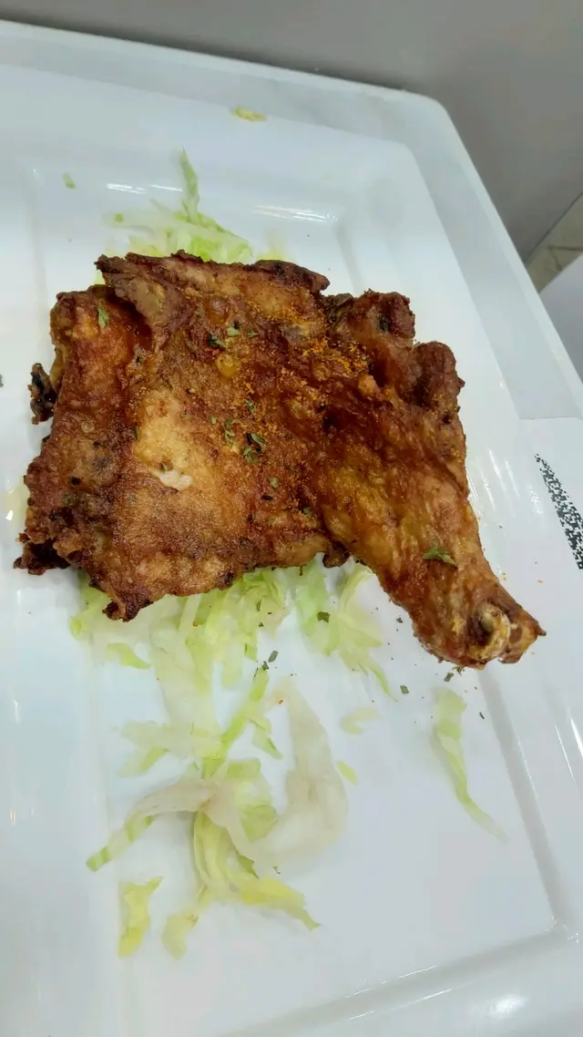 下午茶炸雞脾 (連熱飲)