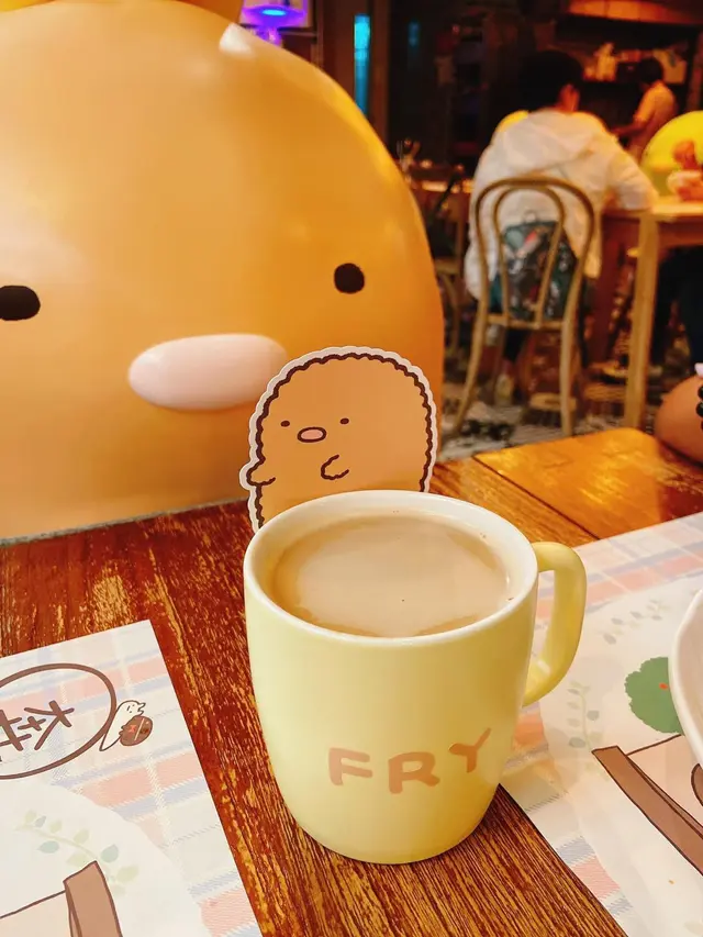 炸豬排黑糖珍珠紅茶拿鐵