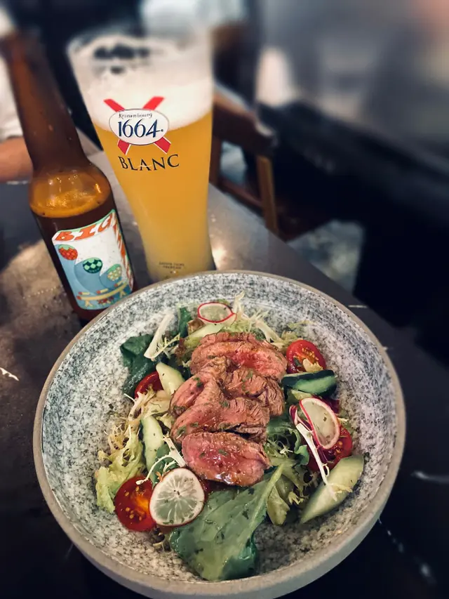 芥末牛肉沙律