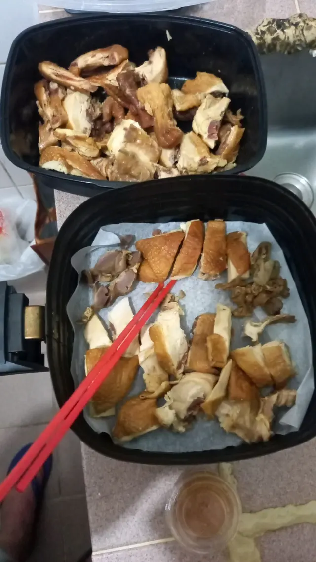 不夠1隻份量嘅雞