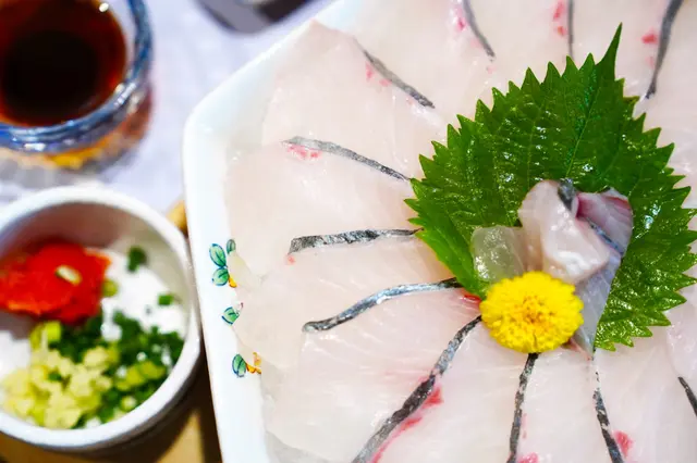 日本深海池魚薄切