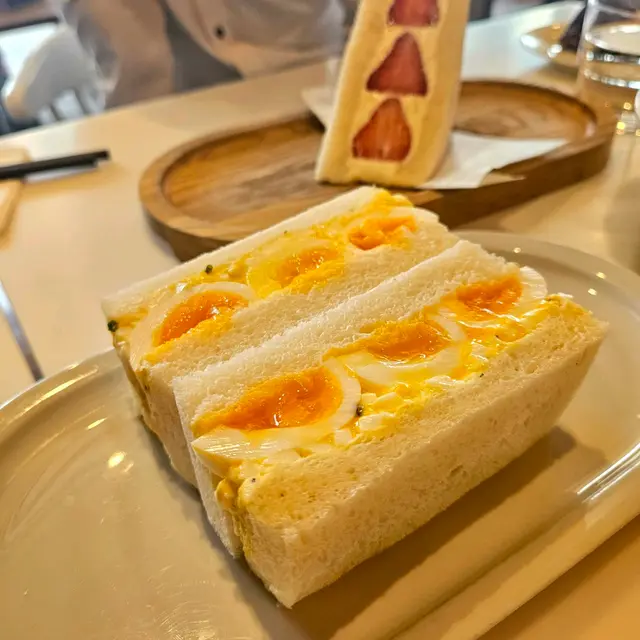 日本雞蛋 細香蔥 蛋黃醬 三文治