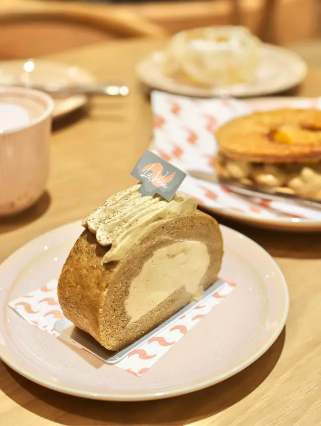 日式焙茶忌廉卷 