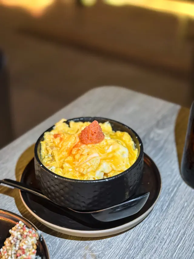 迷你明太子伴玉子蓋飯