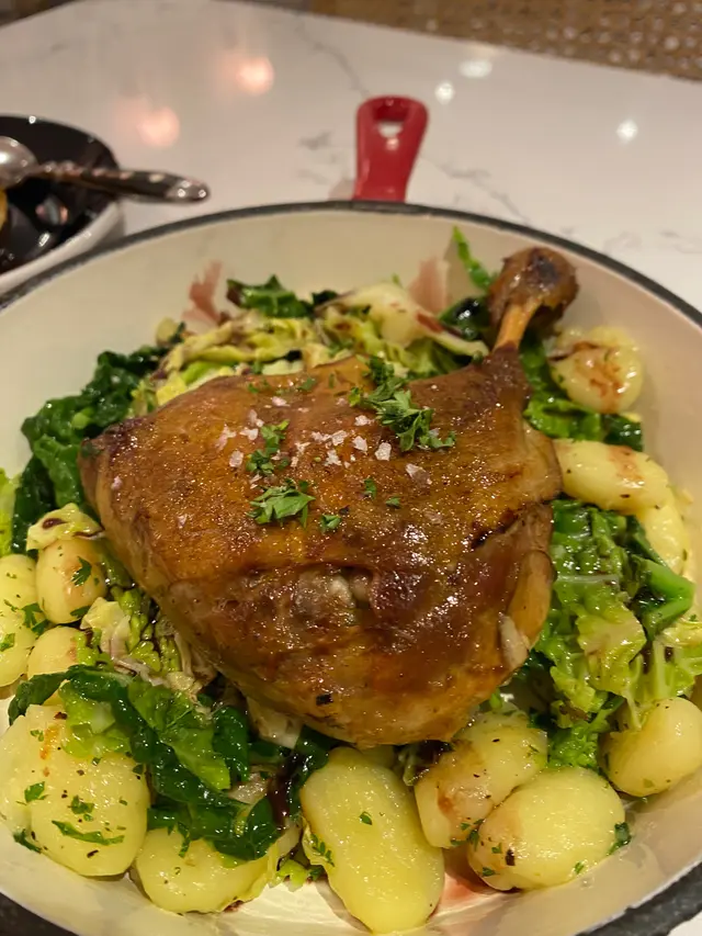 Duck  confit  