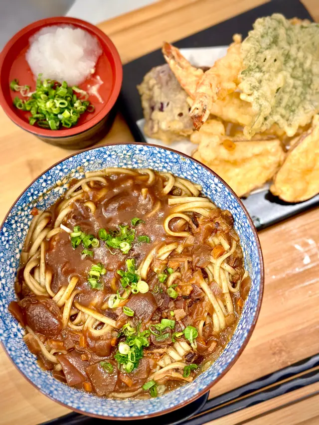 雜錦天婦羅咖喱烏冬