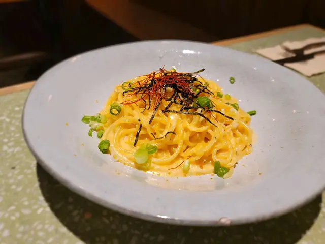 明太子忌廉意粉烏魚籽