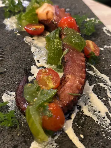 Char-Grilled Octopus Leg Salad