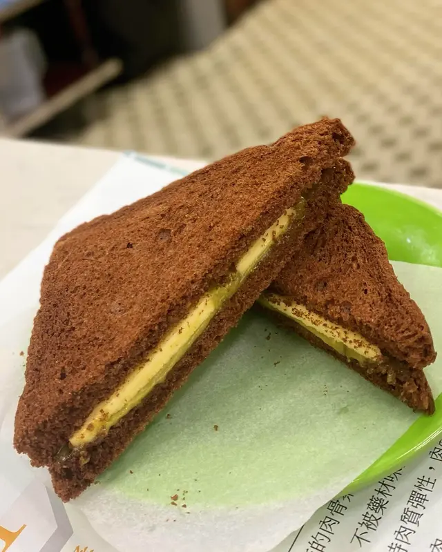 海南鴛鴦燒麵包