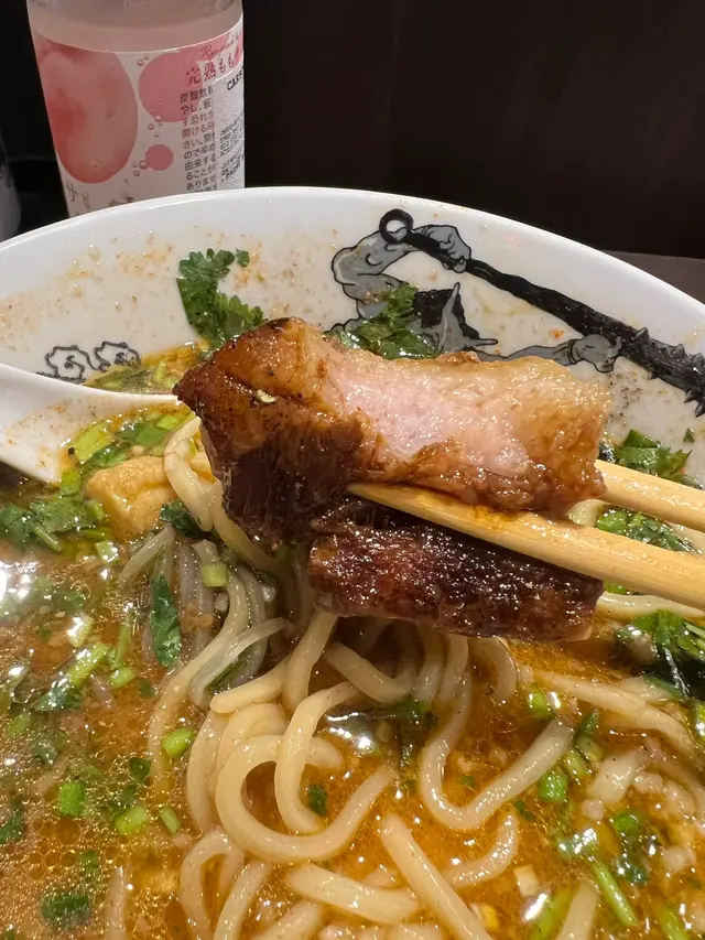 芫荽辣麻味噌拉麵 (中辣高麻)